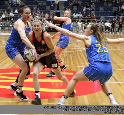 2022/23 WNBL Season - Bendigo v Perth
Keywords: BASKETBALL;SPORTS;WNBL