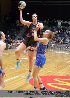 2022/23 WNBL Season - Bendigo v Perth
Keywords: BASKETBALL;SPORTS;WNBL