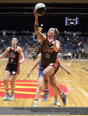 2022/23 WNBL Season - Bendigo v Perth
Keywords: BASKETBALL;SPORTS;WNBL