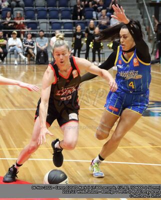 2022/23 WNBL Season - Bendigo v Perth
Keywords: BASKETBALL;SPORTS;WNBL