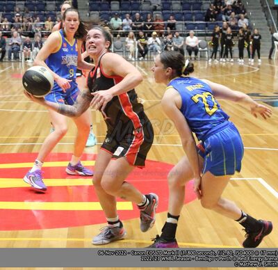 2022/23 WNBL Season - Bendigo v Perth
Keywords: BASKETBALL;SPORTS;WNBL