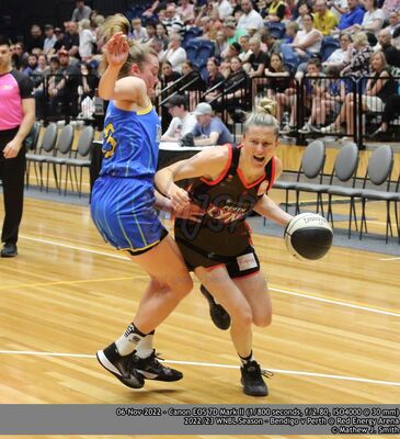 2022/23 WNBL Season - Bendigo v Perth
Keywords: BASKETBALL;SPORTS;WNBL