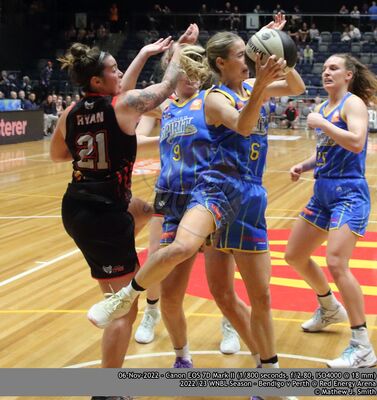 2022/23 WNBL Season - Bendigo v Perth
Keywords: BASKETBALL;SPORTS;WNBL