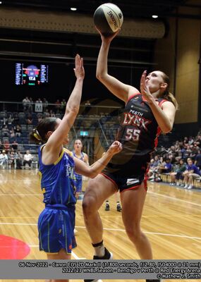 2022/23 WNBL Season - Bendigo v Perth
Keywords: BASKETBALL;SPORTS;WNBL