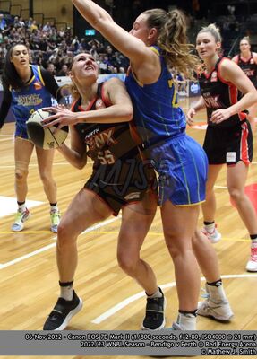 2022/23 WNBL Season - Bendigo v Perth
Keywords: BASKETBALL;SPORTS;WNBL