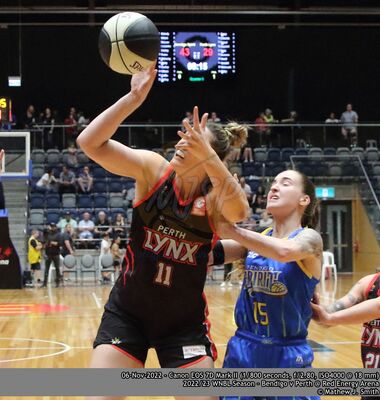 2022/23 WNBL Season - Bendigo v Perth
Keywords: BASKETBALL;SPORTS;WNBL