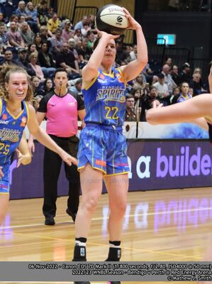 2022/23 WNBL Season - Bendigo v Perth
Keywords: BASKETBALL;SPORTS;WNBL