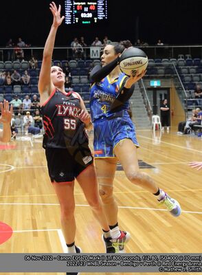 2022/23 WNBL Season - Bendigo v Perth
Keywords: BASKETBALL;SPORTS;WNBL