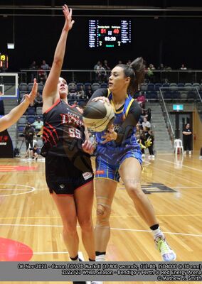 2022/23 WNBL Season - Bendigo v Perth
Keywords: BASKETBALL;SPORTS;WNBL