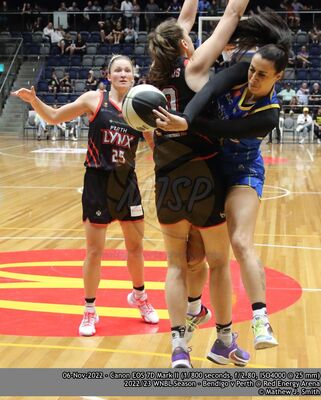 2022/23 WNBL Season - Bendigo v Perth
Keywords: BASKETBALL;SPORTS;WNBL