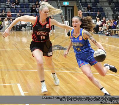 2022/23 WNBL Season - Bendigo v Perth
Keywords: BASKETBALL;SPORTS;WNBL