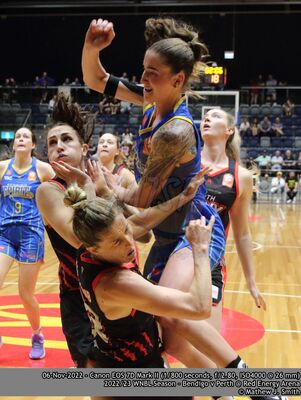 2022/23 WNBL Season - Bendigo v Perth
Keywords: BASKETBALL;SPORTS;WNBL