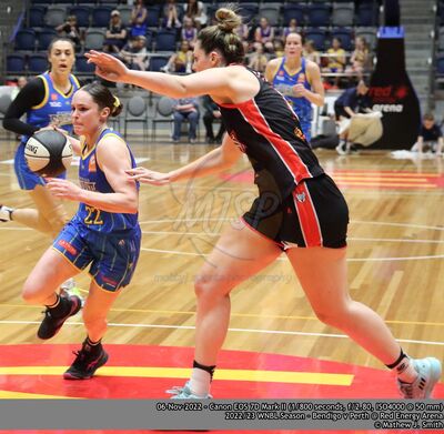 2022/23 WNBL Season - Bendigo v Perth
Keywords: BASKETBALL;SPORTS;WNBL