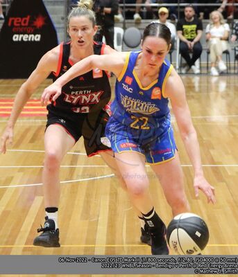 2022/23 WNBL Season - Bendigo v Perth
Keywords: BASKETBALL;SPORTS;WNBL