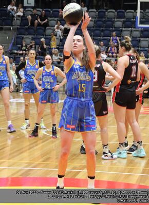 2022/23 WNBL Season - Bendigo v Perth
Keywords: BASKETBALL;SPORTS;WNBL