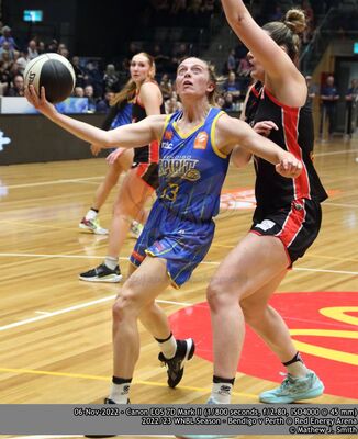 2022/23 WNBL Season - Bendigo v Perth
Keywords: BASKETBALL;SPORTS;WNBL