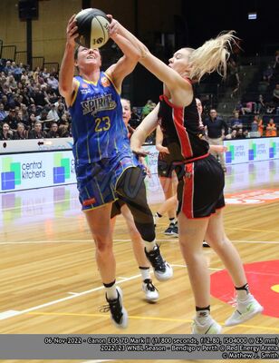 2022/23 WNBL Season - Bendigo v Perth
Keywords: BASKETBALL;SPORTS;WNBL