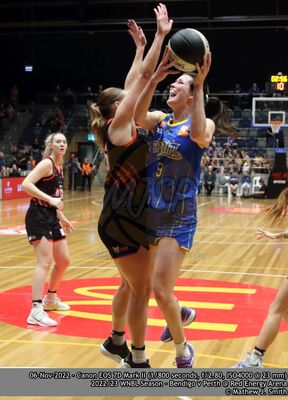 2022/23 WNBL Season - Bendigo v Perth
Keywords: BASKETBALL;SPORTS;WNBL