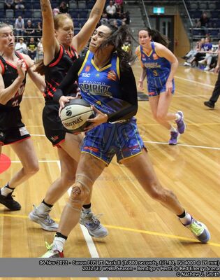 2022/23 WNBL Season - Bendigo v Perth
Keywords: BASKETBALL;SPORTS;WNBL