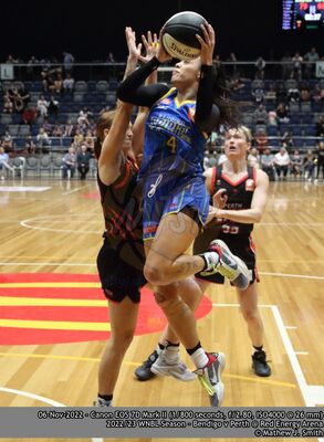 2022/23 WNBL Season - Bendigo v Perth
Keywords: BASKETBALL;SPORTS;WNBL