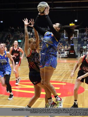 2022/23 WNBL Season - Bendigo v Perth
Keywords: BASKETBALL;SPORTS;WNBL